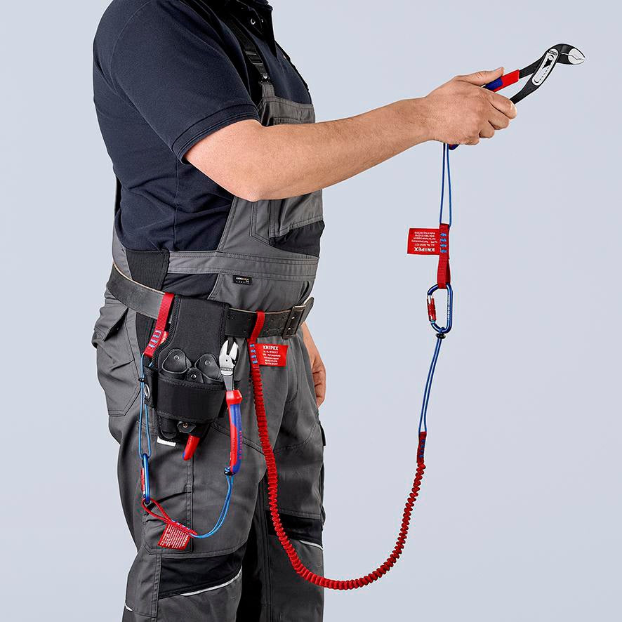 KNIPEX Fangleine für Zangen – max. 1,5 kg Belastung, 1 Stück, zuverlässiger Fallschutz