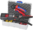 KNIPEX Aderendhülsensortiment 1252-tlg. 0,50-10,00 mm² mit Automatik-Abisolierzange im Systainer