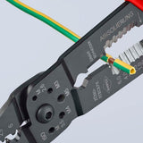 KNIPEX Crimpzange 240 mm für isolierte und unisolierte Kabelschuhe