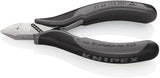 KNIPEX Elektronikseitenschneider 115 mm Form 4, spiegelpoliert, ESD, für feinste Schneidarbeiten