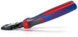 KNIPEX Kraftseitenschneider 200 mm Form 2 mit 20 % Kraftersparnis und Kunststoffüberzug