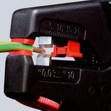 KNIPEX Automatikabisolierzange EvoStrip 200 mm für 0,03-10 mm² – selbsteinstellend, mit Drahtschneider