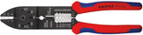 KNIPEX Crimpzange 240 mm für isolierte und unisolierte Kabelschuhe