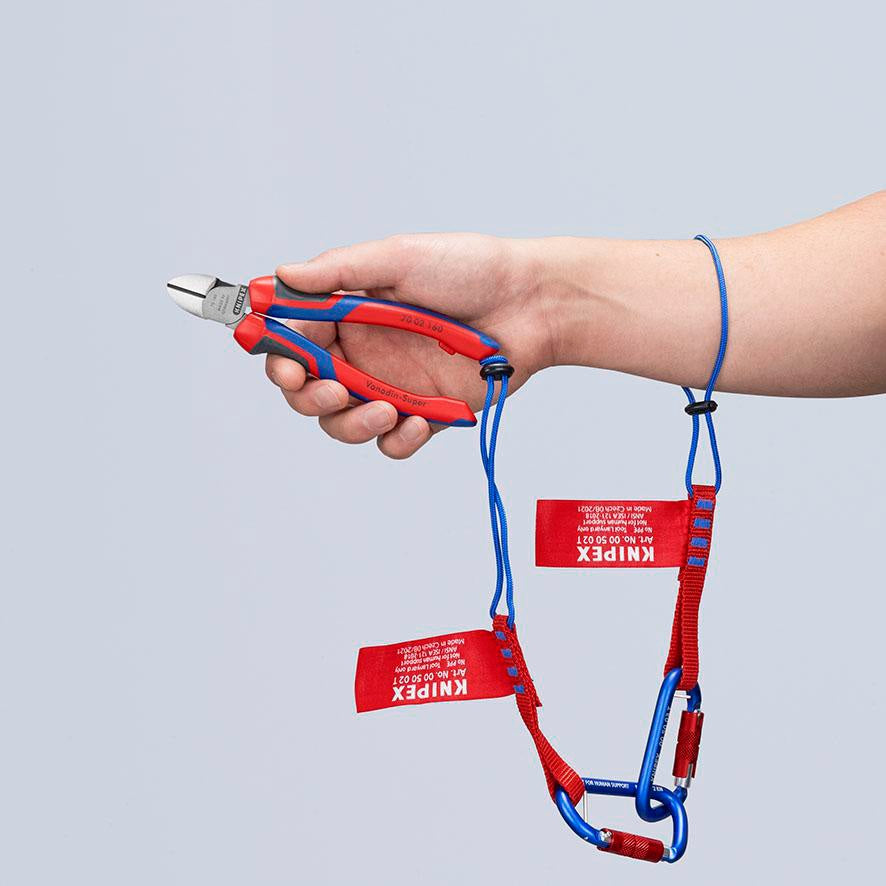 KNIPEX Seitenschneider 140 mm, polierter Kopf, Mehrkomponenten-Griffe, max. 1,8 mm