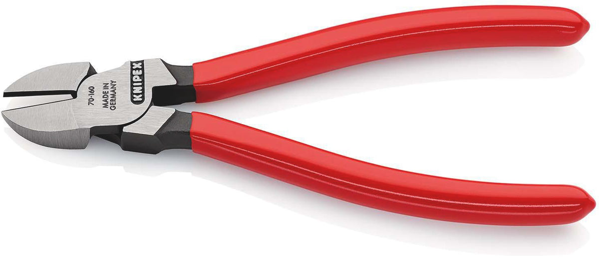 KNIPEX Seitenschneider 110 mm, polierter Kopf, Kunststoffüberzug – präziser Schnitt für feine Drähte