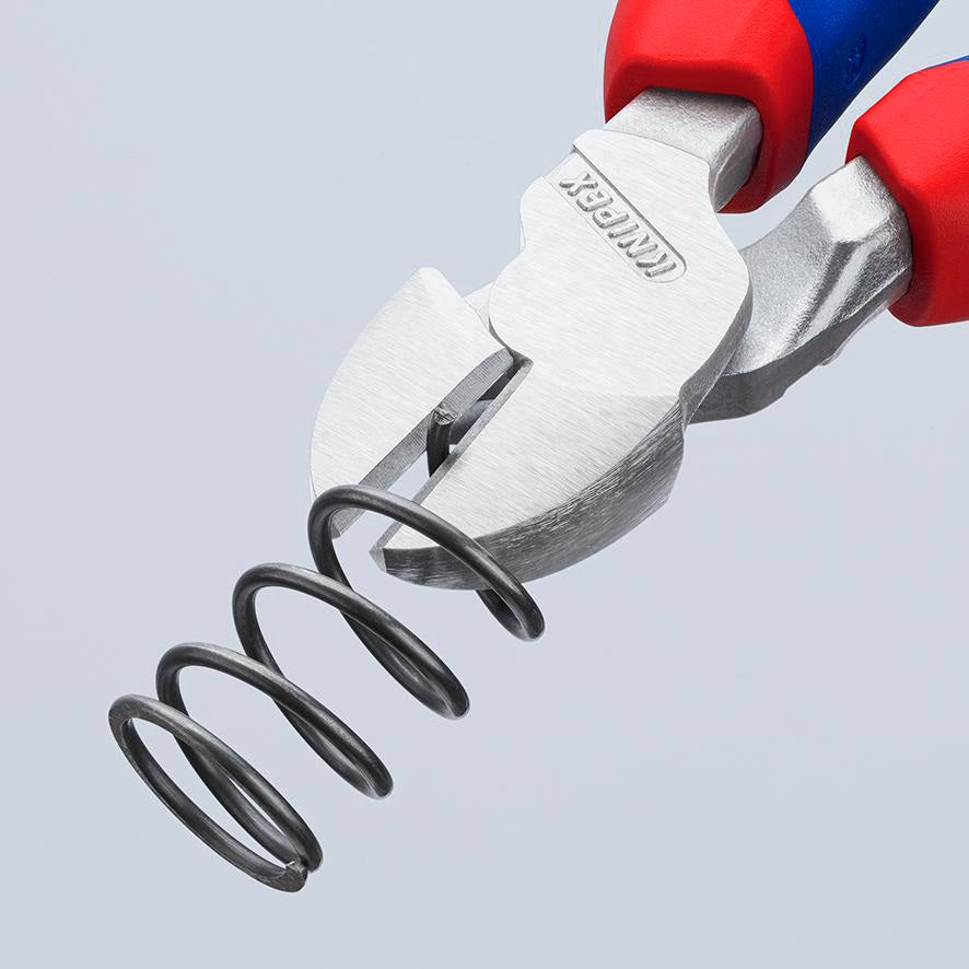 KNIPEX Kraftseitenschneider 140 mm Form 0 mit Mehrkomponenten-Hüllen – 20 % Kraftersparnis