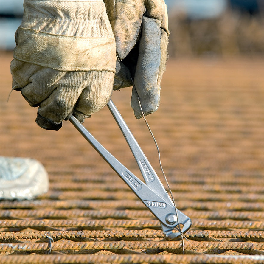 Kraftmonierzange 300 mm von KNIPEX – 25 % Kraftersparnis, glanzverzinkt