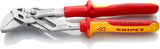 KNIPEX Zangenschlüssel 250 mm, Spannweite 46 mm, verchromt, VDE-isoliert, Mehrkomponenten-Hüllen