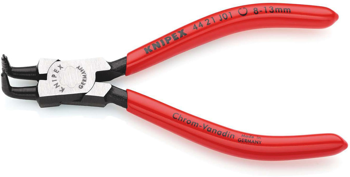 KNIPEX Sicherungsringzange J 01 für Innenringe in Bohrungen 8-13 mm, polierter Kopf