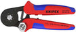 KNIPEX Aderendhülsenzange 180 mm selbsteinstellend 0,08–16 mm² – brünierter Kopf, Mehrkomponenten-Hüllen