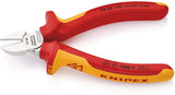 KNIPEX Seitenschneider VDE 160 mm – isoliert bis 1000 V, gehärtete Schneiden