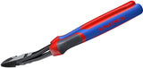 KNIPEX Kraftseitenschneider 200 mm Form 2 mit 20 % Kraftersparnis und Kunststoffüberzug