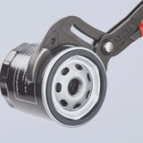 KNIPEX Syphon-/Connectorenzange L.250mm Spann-W.25-80mm schwarz atramentiert