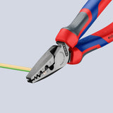KNIPEX Aderendhülsenzange 180 mm für 0,25-16,0 mm² – Poliert, Spezial-Werkzeugstahl