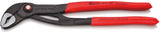KNIPEX Cobra® Wasserpumpenzange 300 mm Quick Set – selbstklemmend, 30 Einstellpositionen, Spannweite 60 mm