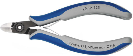 KNIPEX Präzisions-Elektronik-Seitenschneider 125 mm – Poliert, induktiv gehärtet, 59 g