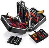KNIPEX Werkzeugsortiment Big Twin Move Elektro 63-tlg. im Hartschalenkoffer für Elektriker