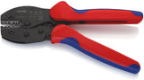 KNIPEX Crimpzange PreciForce® 220 mm für 0,5–6 mm² – Einhandbedienung, Präzisionsprofile