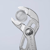 KNIPEX Cobra® Wasserpumpenzange 180 mm, Spannweite 36 mm, verchromt, Kunststoffüberzug