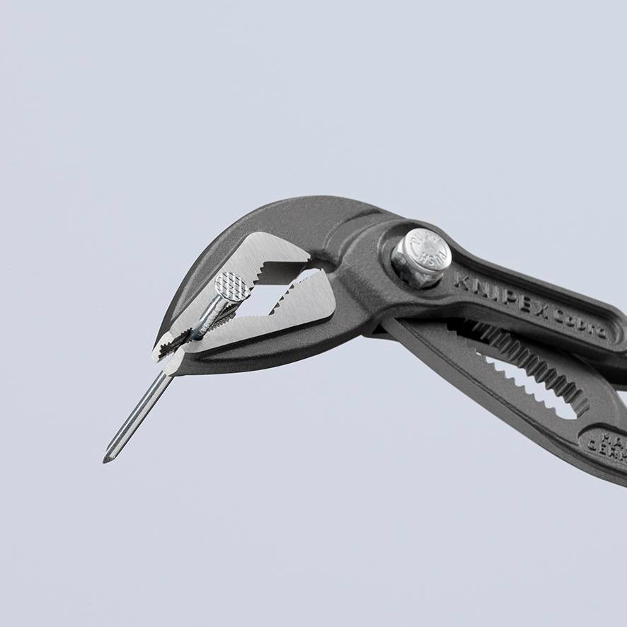 KNIPEX Cobra ES L Wasserpumpenzange 250 mm – Selbstklemmend, 25 Einstellpositionen