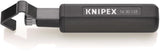 KNIPEX Abmantelungswerkzeug 135 mm für Ø 6,0–29,0 mm – Selbstspannend & Wendelschnitt