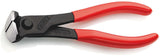 KNIPEX Vornschneider 200 mm – Kunststoffüberzug, induktiv gehärtete Schneiden für Monierarbeiten
