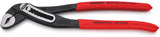 KNIPEX Wasserpumpenzange Alligator 180 mm mit Comfort-Griff und 9-fach Rastenverstellung