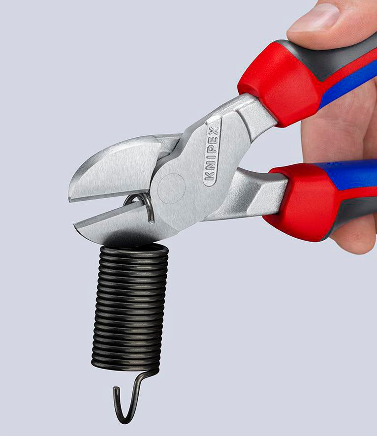 KNIPEX Kraftseitenschneider 140 mm Form 0 mit Mehrkomponenten-Hüllen – 20 % Kraftersparnis