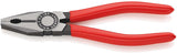 KNIPEX Kombizange 140 mm poliert mit Kunststoffüberzug – präzise Schneiden für Flach- und Rundmaterial