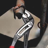 KNIPEX Wasserpumpenzange Alligator 180 mm mit Comfort-Griff und 9-fach Rastenverstellung