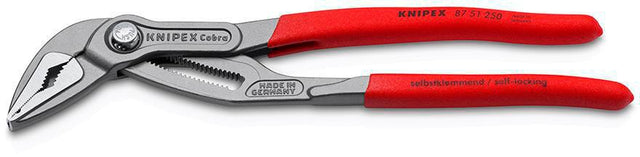 KNIPEX Cobra ES L Wasserpumpenzange 250 mm – Selbstklemmend, 25 Einstellpositionen