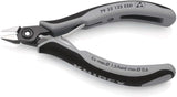 KNIPEX Präzisions-Elektronik-Seitenschneider 125 mm – ESD, induktiv gehärtete Schneiden, feinste Facette