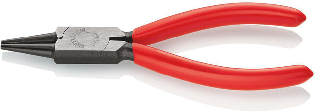 KNIPEX Rundzange 140 mm mit poliertem Kopf und Kunststoffüberzug – Präzise Drahtösen biegen