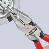 KNIPEX Kraftkombizange 180 mm mit Comfort-Griff – 35 % Kraftersparnis, poliert