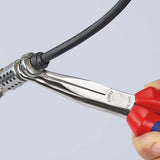 KNIPEX Mechanikerzange L.200mm Form 2 40° gewinkelt Comfort-Griff verchromt