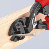 KNIPEX Kompaktbolzenschneider CoBolt 200 mm mit Mehrkomponenten-Hüllen und Aussparung