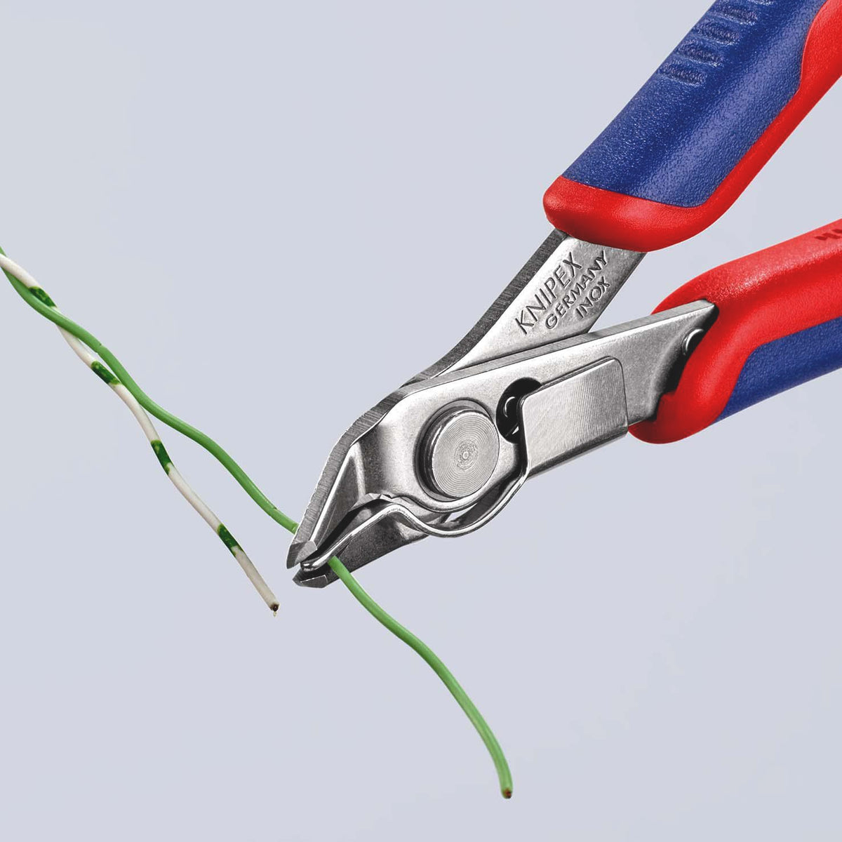 KNIPEX Elektronikseitenschneider Super-Knips® INOX 140 mm – Präzisionszange für feinste Schneidarbeiten