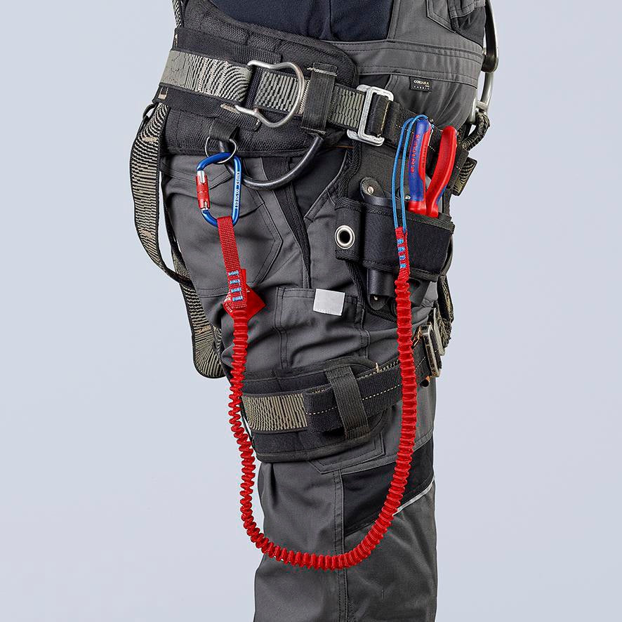 KNIPEX Fangleine für Zangen – max. 1,5 kg Belastung, 1 Stück, zuverlässiger Fallschutz