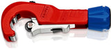 KNIPEX Rohrabschneider TubiX® 6-35 mm – QuickLock-Einhandschnellfixierung für Kupfer, Messing, Edelstahl