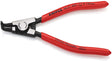KNIPEX Außensicherungsringzange A 01 für Wellen 3-10 mm, 90° gewinkelt, 125 mm