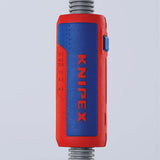 KNIPEX Abmantelungswerkzeug TwistCut 100 mm für Wellrohre und Litzen 0,2–4 mm²