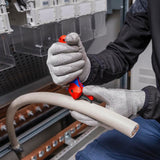 KNIPEX Abmantelungsmesser 146 mm mit Hakenklinge und Ratschenfunktion