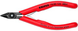 KNIPEX Elektronik-Seitenschneider 125 mm – Form 2, kleine Facette, induktiv gehärtet