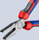 KNIPEX Flachzange 160 mm mit Comfort-Griff und poliertem Kopf – präzise Greifflächen