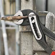 KNIPEX Wasserpumpenzange Alligator 180 mm mit Comfort-Griff und 9-fach Rastenverstellung