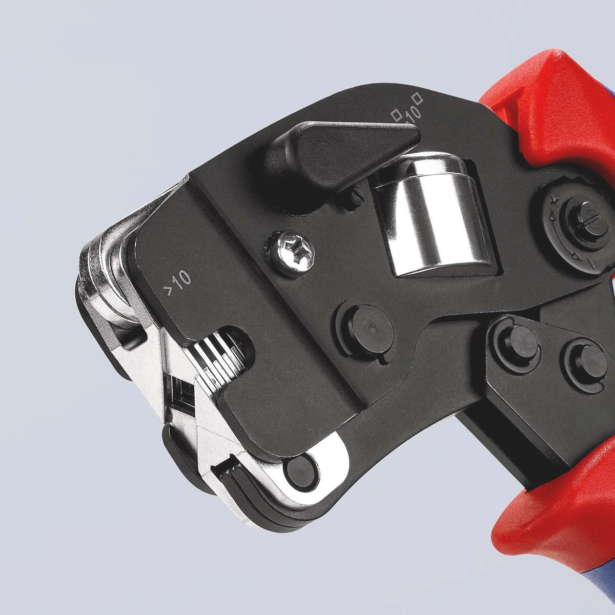 KNIPEX Crimpzange 190 mm für Aderendhülsen 0,08-10+16 mm² selbsteinstellend