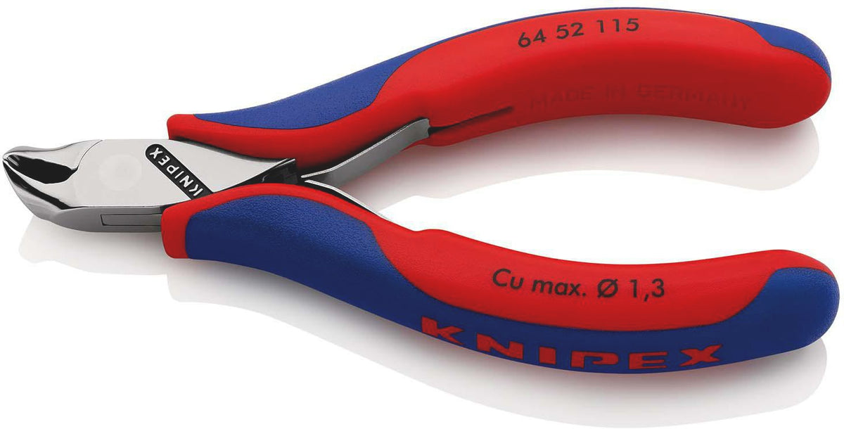 KNIPEX Elektronik-Vornschneider 115 mm Form 0 – Präzisionszange für feinste Schneidarbeiten