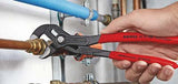 KNIPEX Cobra® Wasserpumpenzange 300 mm Quick Set – selbstklemmend, 30 Einstellpositionen, Spannweite 60 mm