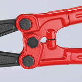 KNIPEX Bolzenschneider 460 mm mit Mehrkomponenten-Hüllen – für harten Draht bis 5 mm
