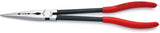 KNIPEX Montierzange 280 mm mit poliertem Kopf und Kunststoffüberzug – Spezialzange für schwer zugängliche Stellen